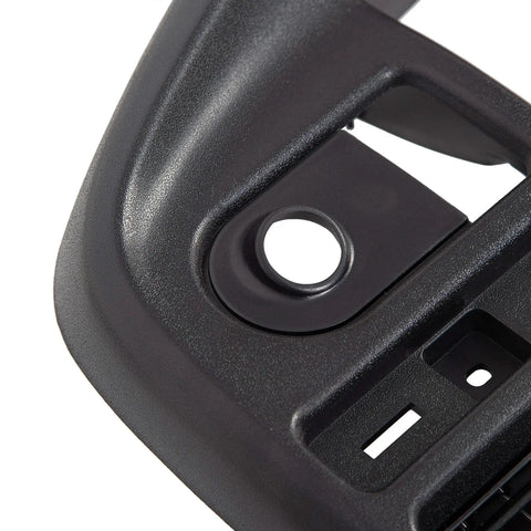 Close-up of Dash Cover Panel Bezel for 1992 to 1997 Ford F150 F250 F350 Bronco Gas Engines, showing textured finish and vent slots.