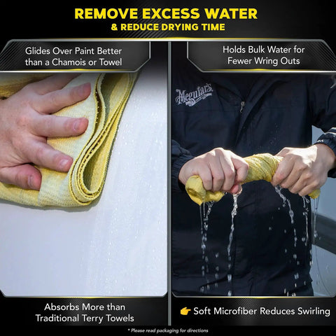 Water Magnet Microfiber Car Drying Towel Ultra Plush And Highly Absorbent Scratch Free Big Microfiber in use removing water