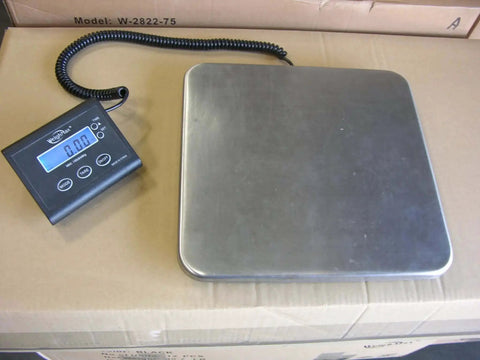 Digital Wireless Postal Scale With 330 Lb Capacity For Shipping And Packaging Industrial Grade Weighing Solution Battery And Adapter Included Beast For Post Offices Warehouses And Manufacturing Environments, large stainless steel platform