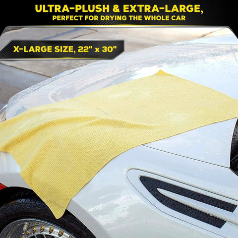Water Magnet Microfiber Car Drying Towel Ultra Plush And Highly Absorbent Scratch Free Big Microfiber For Cars Quick Drying