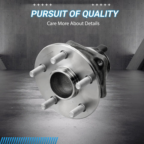 Rear Wheel Bearing Hub Assembly 512217 Compatible With Pontiac Vibe Scion Tc Toyota Celica Corolla Matrix Prius Premium Replacement