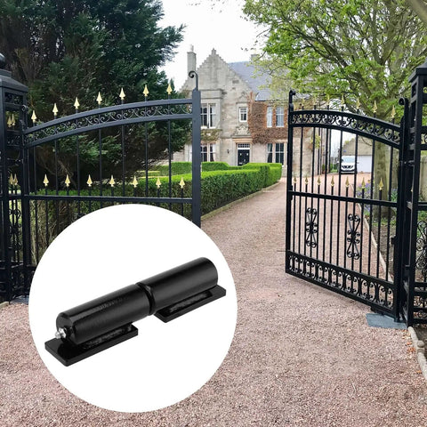 Five Pack 7 Inch Barrel Gate Hinges Weld On Heavy Duty Iron Hinges For Swing Gates And Trailer Ramp Gates Rust Resistant Coated