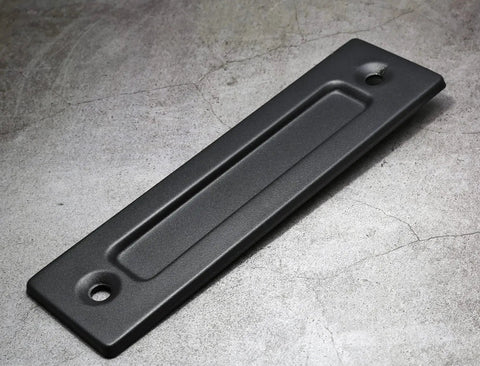 Matte Black Sliding Barn Door Handle Eight Point Six Inch Flush Pull Heavy Duty With Screwdriver And Screws for Cabinets