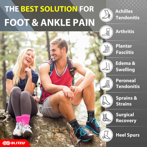 All Day Comfort Ankle Support Brace For Men And Women With Adjustable Strap For Plantar Fasciitis And Achilles Tendonitis Relief benefits