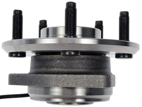 Front view of Front Wheel Bearing And Hub Assembly For Select Jeep Models Ready To Install With Precise Fit And Complete Hub And Bearing Kit