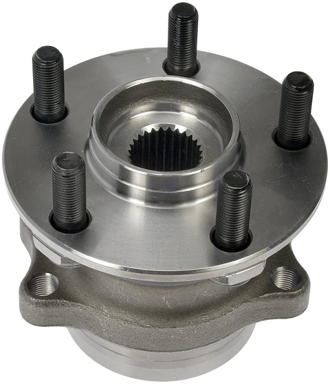 Rear Wheel Bearing And Hub Assembly For Select Subaru Models Plug-And-Play Replacement Kit with OEM-Style Bearings close-up