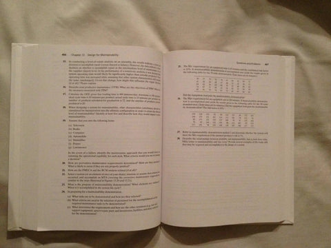 Open textbook: Systems Engineering and Analysis, Amazon edition, two pages of questions visible.