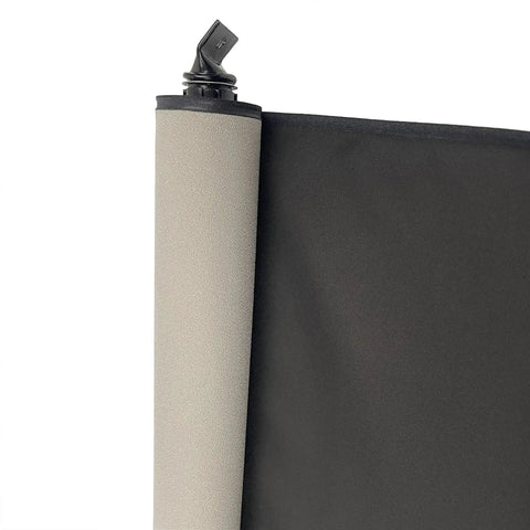 Close-up of Beige Sunshade for 2010 to 2016 SRX V6 Sunroof Cover Top Window Roof Shade material and edge detail.
