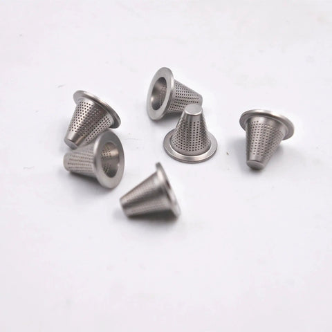 Waterjet Spare Parts Witches Hat For Short Stop Filter For Waterjet Cutting Machine Durable Silver Replacement Part With High Flow Performance Easy Fit And Quick Install Perfect For Shops Fabricators And DIY Hobbyists