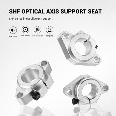 SHF16 aluminum alloy linear bearing support seats for 12mm motion guides, 4-pack, Amazon
