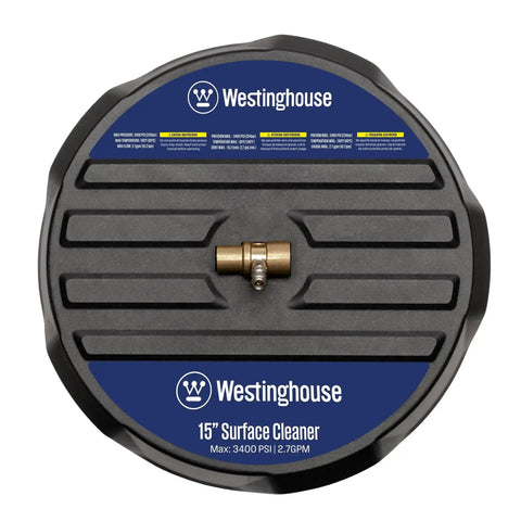 Top view of 15 Inch Surface Cleaner Attachment For Pressure Washers Up To 3400 Max PSI With 1/4 Inch Quick Connect Universal Fit