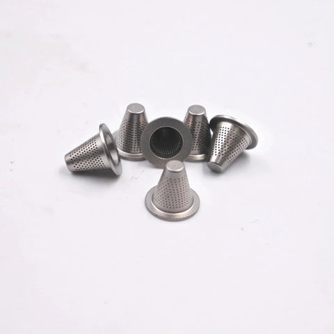 Waterjet Spare Parts Witches Hat For Short Stop Filter For Waterjet Cutting Machine Durable Silver Replacement Part