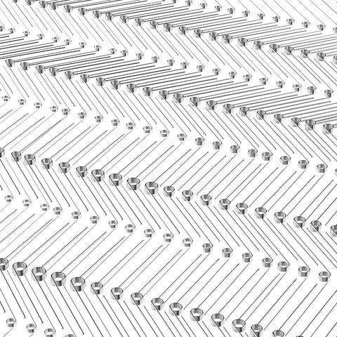 Ninoge stainless steel torsion springs assortment kit, 120 pcs in 30 sizes with individual bags