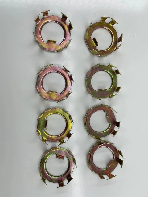 Replacement Trailer Spindle Nut Retainer For EZ Lube Jam Nut 2K To 8K Dexter Axles Fits Dexter Style Nuts No Cotter Pin Needed 8 Pack