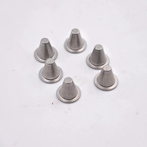 Waterjet Spare Parts Witches Hat For Short Stop Filter For Waterjet Cutting Machine Durable Silver Replacement Part