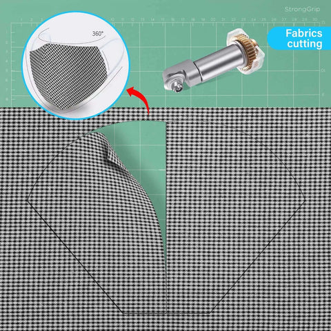 Rotary Blade And Drive Housing For Maker 3 And Maker 4 cutting fabric with precision on a crafting mat