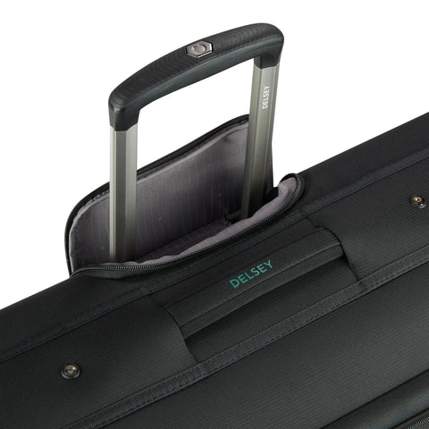 Handle of Level Up Your Travel With A Lightweight DuraTec Rolling Garment Bag That Powers Through Checkpoints With Spinner Wheels