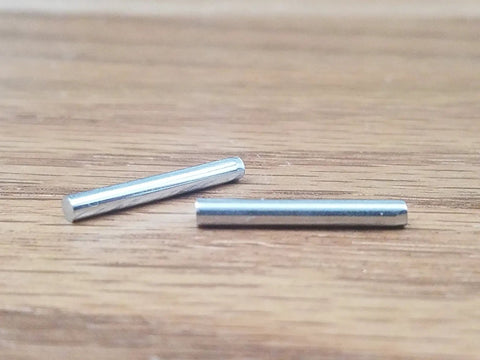 Solid Steel Tension Pins For Spring Hinges Replacement Three And One Half Inch Four Inch Or Four And A Half Inch Self Closing Hinges Two Pin Pack