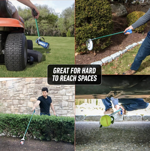 36 Inch Nifty Nabber Reacher Grabber Tool For Easy Yard Cleanup And Trash Pickup With Built In Magnet And Ergonomic Grip
