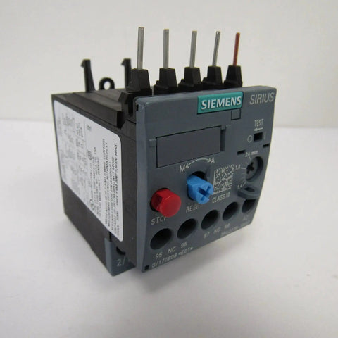Thermal Overload Relay 3RU2126-4AB0 for Motors 11-16 Amp Power Protection, Sirius Series Pro Grade Industrial Electrical Relay front view