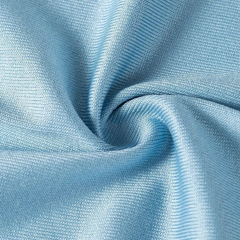 Close-up of 12 Pack Microfiber Glass Cleaning Cloths 12x16 Inches Lint Free Blue fabric texture