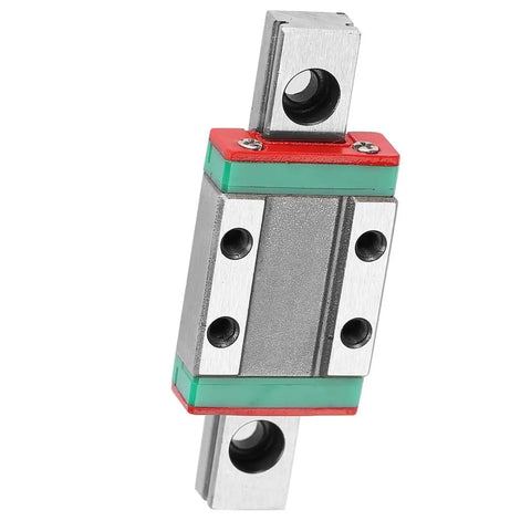 Miniature Linear Guide Rail 9mm Wide With Slide Block Ball Retainer And Lubrication System for precision machines.