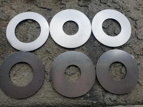 Metal ring blanks from Coin Ring Puncher And Spacer Set For DIY Jewelry Making 5 Punch Tool For Creating Coin Ring Blanks Centering Punching Kit