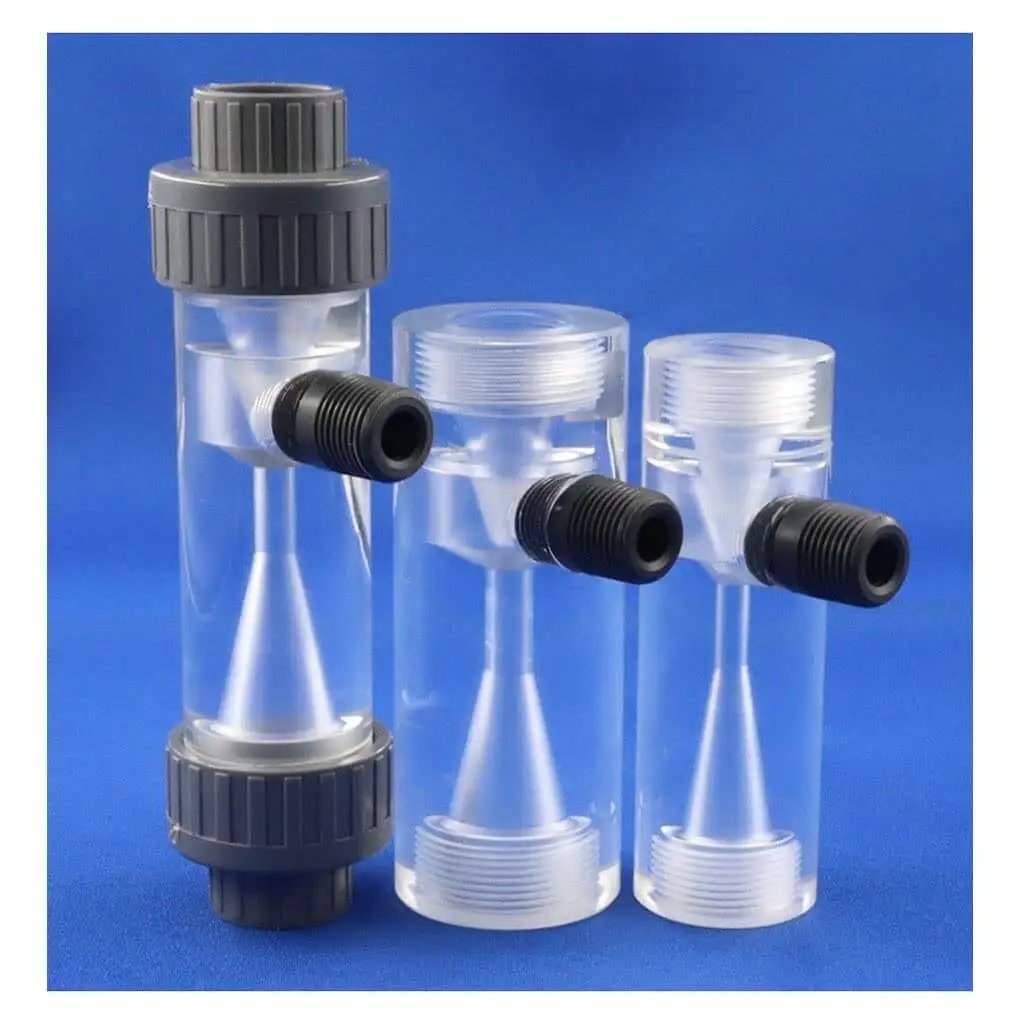 Transparent PMMA Acrylic Water Injector For Irrigation...
