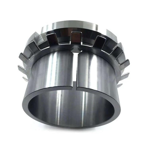 H3134 Bearing Adapter Sleeve with Lock Nut & Washer showcasing high-strength, precision-ground steel design.