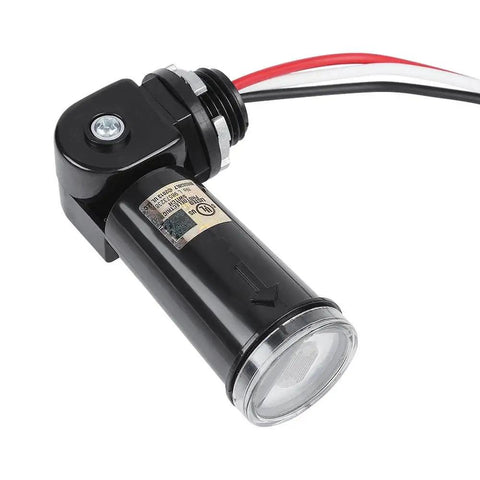 Auto Dusk To Dawn Photoelectric Switch Sensor 120V Photocell For Outdoor Lighting Flush Mount Night On Day Off Control.