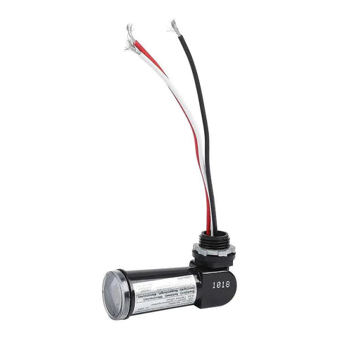Auto Dusk To Dawn Photoelectric Switch Sensor 120V Photocell For Outdoor Lighting Flush Mount with exposed wiring