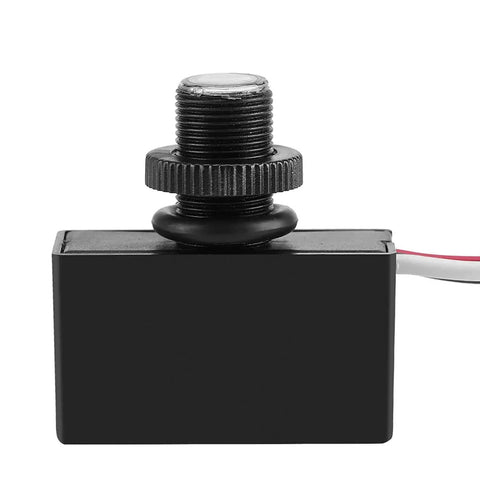 Side view of Automatic Photoelectric Switch For Lighting Fixtures, 120VAC Light Sensor Control, suitable for various light types.