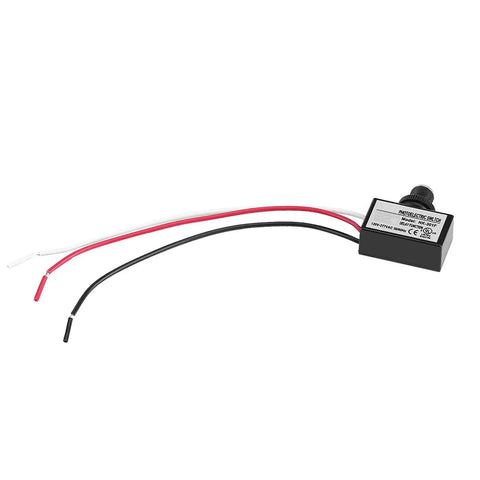 Automatic Photoelectric Sensor Switch For Lighting With Dusk To Dawn No Fuss Auto On Off, Energy Saving Night Light Control display
