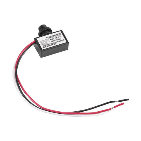 Automatic Photoelectric Switch For Outdoor Lighting 120VAC 50 60Hz Sensor Control Turns Lights On At Night And Off By Day