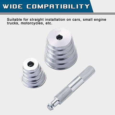 Axle Bushing Bearing Race & Seal Install Driver Master Aluminum Tool Set 10pcs