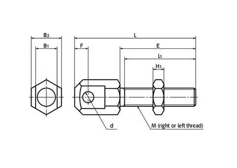 BRUSRC-80-60-R Roller Chain Bolt NBK - Japan