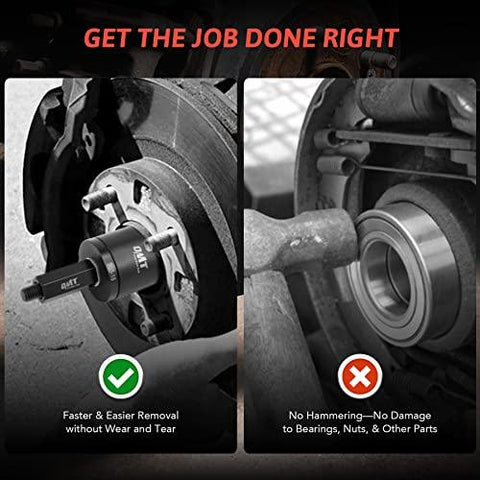 Bearing Press Kit for Front Wheel Drive Bearing Removal & Installation, Wheel Bearing Puller Tool Set