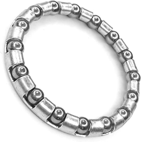 Bicycle Ball Bearing Headset Ball Ring Handlebar Steering Ball Bearing, Front Wheel Cage Ball Bearing, 20 Balls For Control Bearing