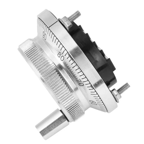 Side view of 5V 4 Terminal Manual Pulse Generator Handwheel for CNC Mills Routers And Lathes 60mm Rotary Encoder Knob