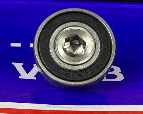 Cam Follower 10x26x8mm Ball Bearing - M6 8mm Threaded Bolt