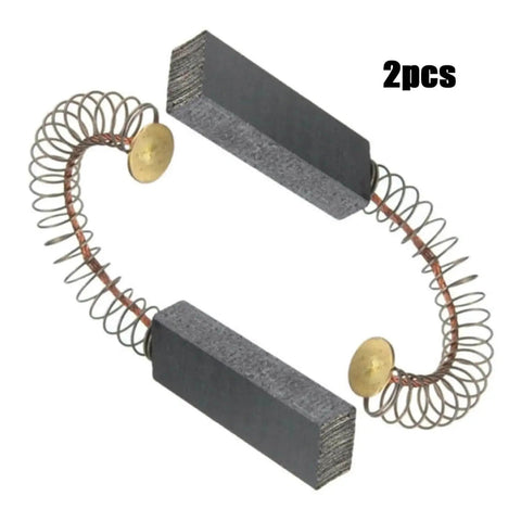 Two Pack 30mm X 11mm X 6mm Carbon Brush Assemblies For Electric Motors, Heavy Duty Washing Machine Replacement Parts