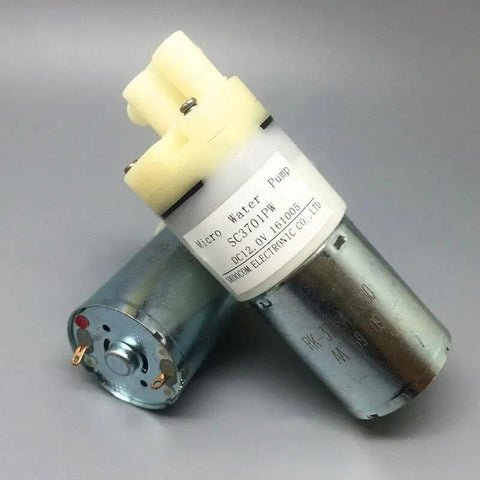 Compact Self Priming Diaphragm Micro Pump For 5V 6V 9V And 12V Systems, 370 Motor, 550ml Per Minute Flow