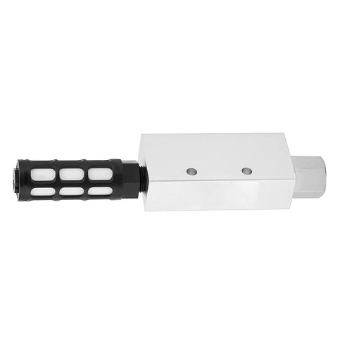 Pro Grade Compact Pneumatic Vacuum Ejector With Silencer For Exhaust Air Venturi Vacuum System Durable Aluminum Alloy Body Easy Setup