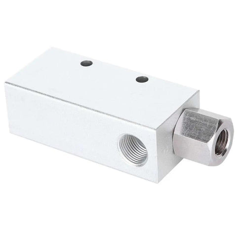 Compact Vacuum Generator For Pneumatic Systems CV 25HS Air Exhaust Ejector Venturi Vacuum Pump, aluminum block design for automation.