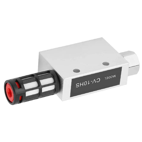 Space Saving Venturi Vacuum Generator For Pneumatic Systems, High Flow Vacuum Pump And Ejector For Air Exhaust, CV 10HS, Aluminum Alloy Body
