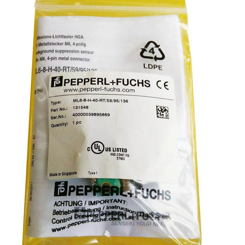 Packaging of Compatible With ML6-8-H-40-RT-59-95-136 Photoelectric Switch Replacement Sensor For Industrial Automation