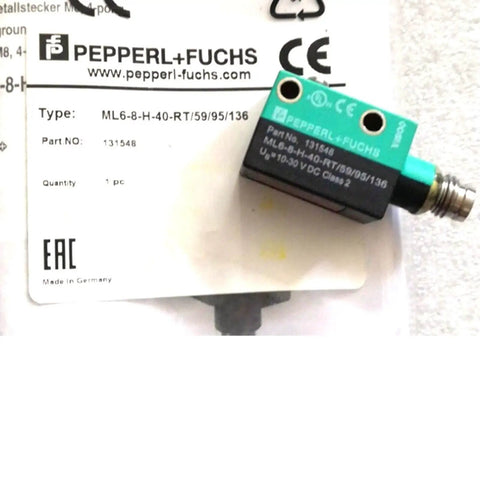 Compatible With ML6-8-H-40-RT-59-95-136 Photoelectric Switch Replacement Sensor on packaging label