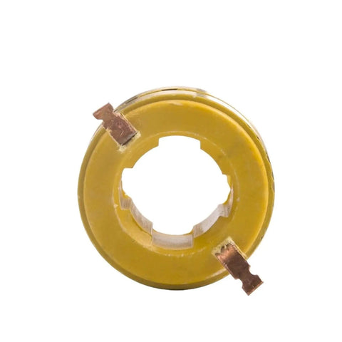 Gen Slip Ring Copper Ring Collector Assembly Kit for 2KW to 8KW Generators with carbon brush holder, front view