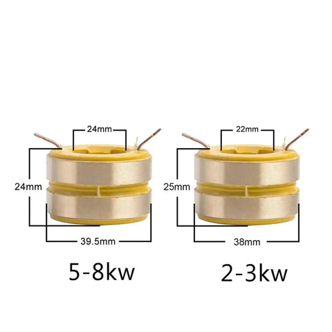 Gen Slip Ring Copper Ring Collector Assembly Kit For 2KW To 8KW Generators with conductive carbon brush holder, size 2-8kw.