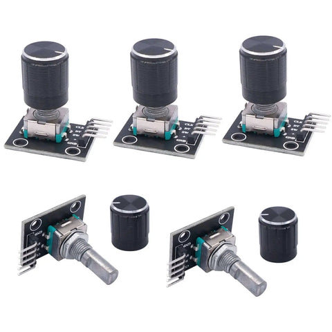 Keyes Encoder Five Pack KY-040 Rotary Encoder Modules With Aluminum ...